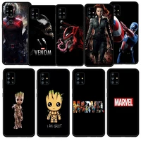 avengers marvel hero loki for samsung galaxy a52s a73 a72 a71 a52 a51 a12 a32 a21s 5g tpu soft silicone black phone case fundas