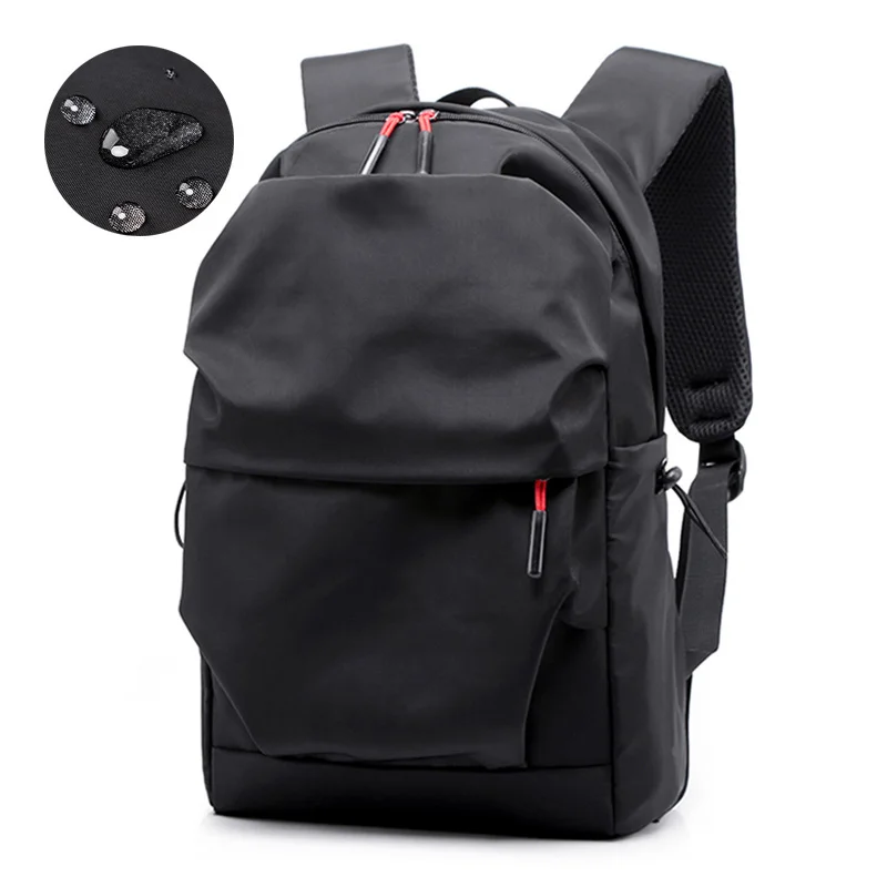 

Многофункциональный водонепроницаемый рюкзак для компьютера, мужские роскошные школьные рюкзаки для студентов, повседневные плиссированные рюкзаки, сумка для ноутбука 15,6 дюйма