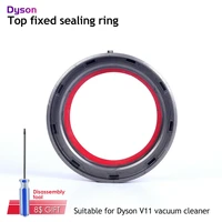 1set top fixed sealing ringtorx screwdriver for dyson v11 vacuum cleaner top fixed sealing ring dust bin accessories