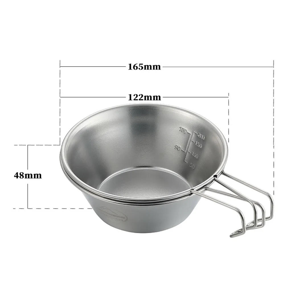

Brand New Snow Cup Practical Silver Stainless Steel 220g 450ml Cookware
