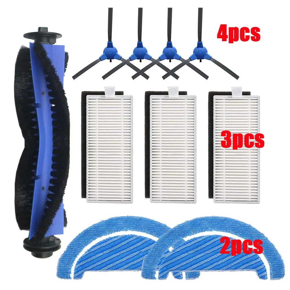 

For Cecotec Conga 1090 1790 Titanium Ultra Robotic Hepa Filter Main Side Brush Mop Cloth Replacement Vacuum Cleaner Spare Parts