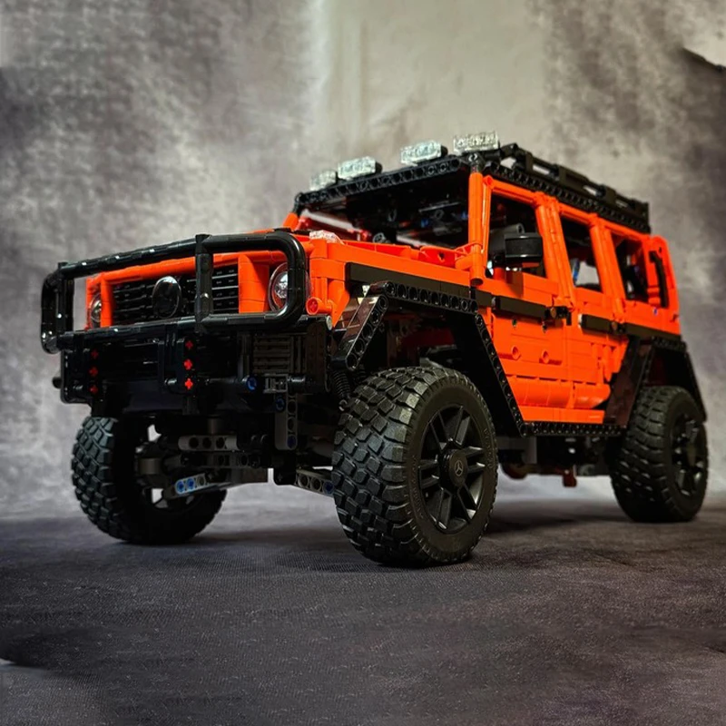 Фото 2839 деталей MOC Mercedes-Benz G500: Техническая модель, конструктор, рождественский подарок, развивающая игрушка для детей, идея для самостоятельной сборки №1