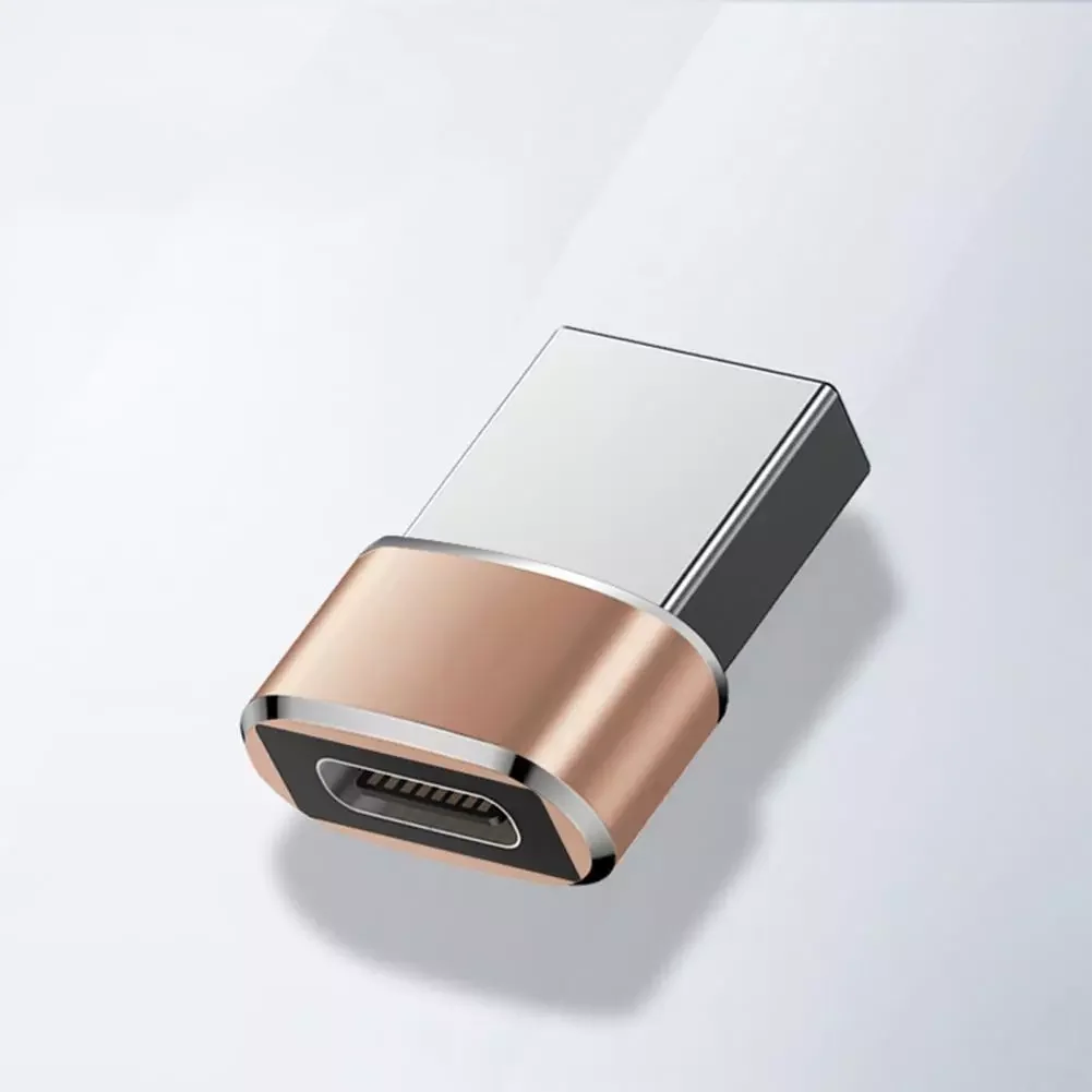 

Solid Useful USB to Type-C Converter Aluminum Alloy Type-C to USB Converter High Speed for Smartphone