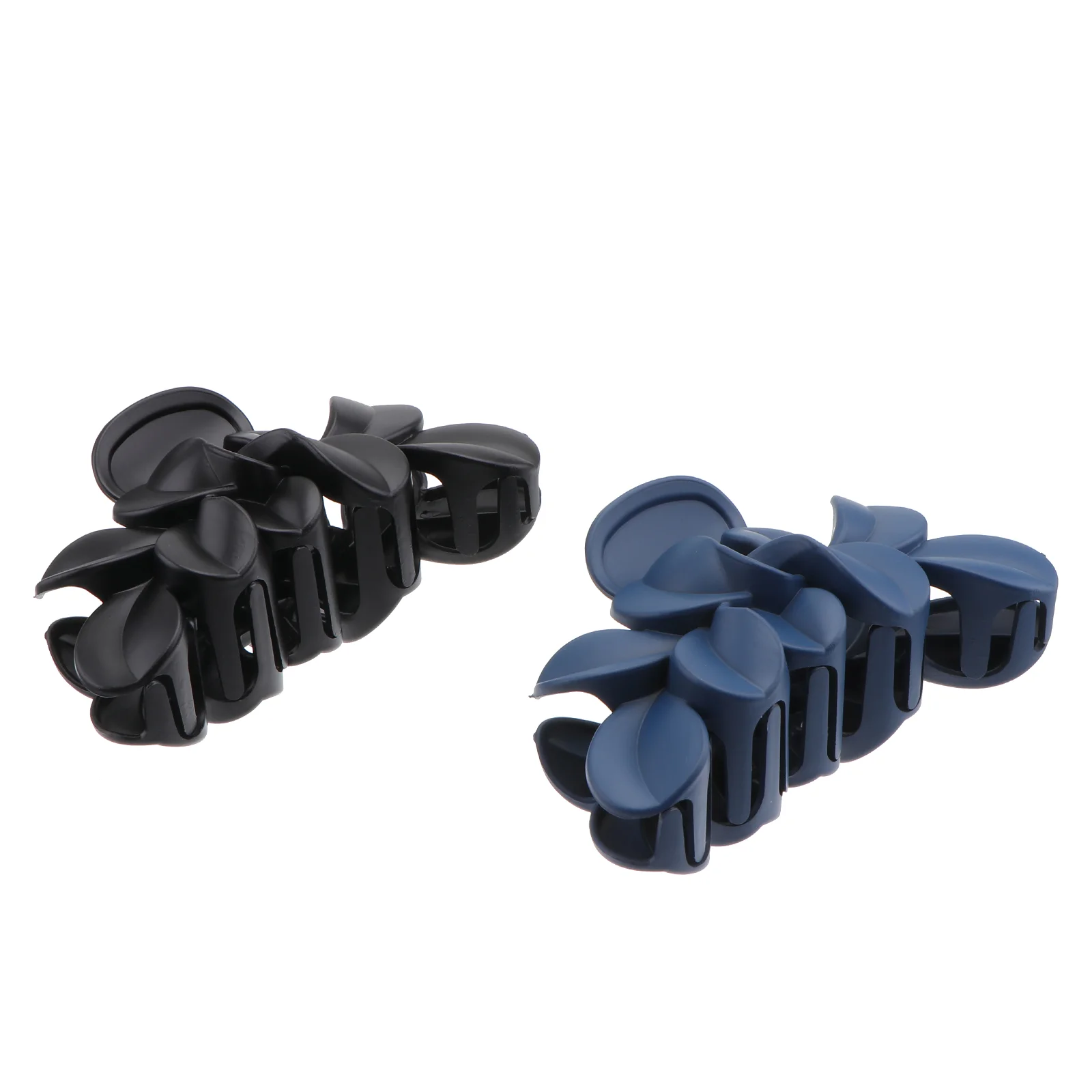 

2PCS Acrylic Hair Claw French Hair Claw Banana Clips Large Hair Barrettes Hair Claw Acrylic Hair Clamp