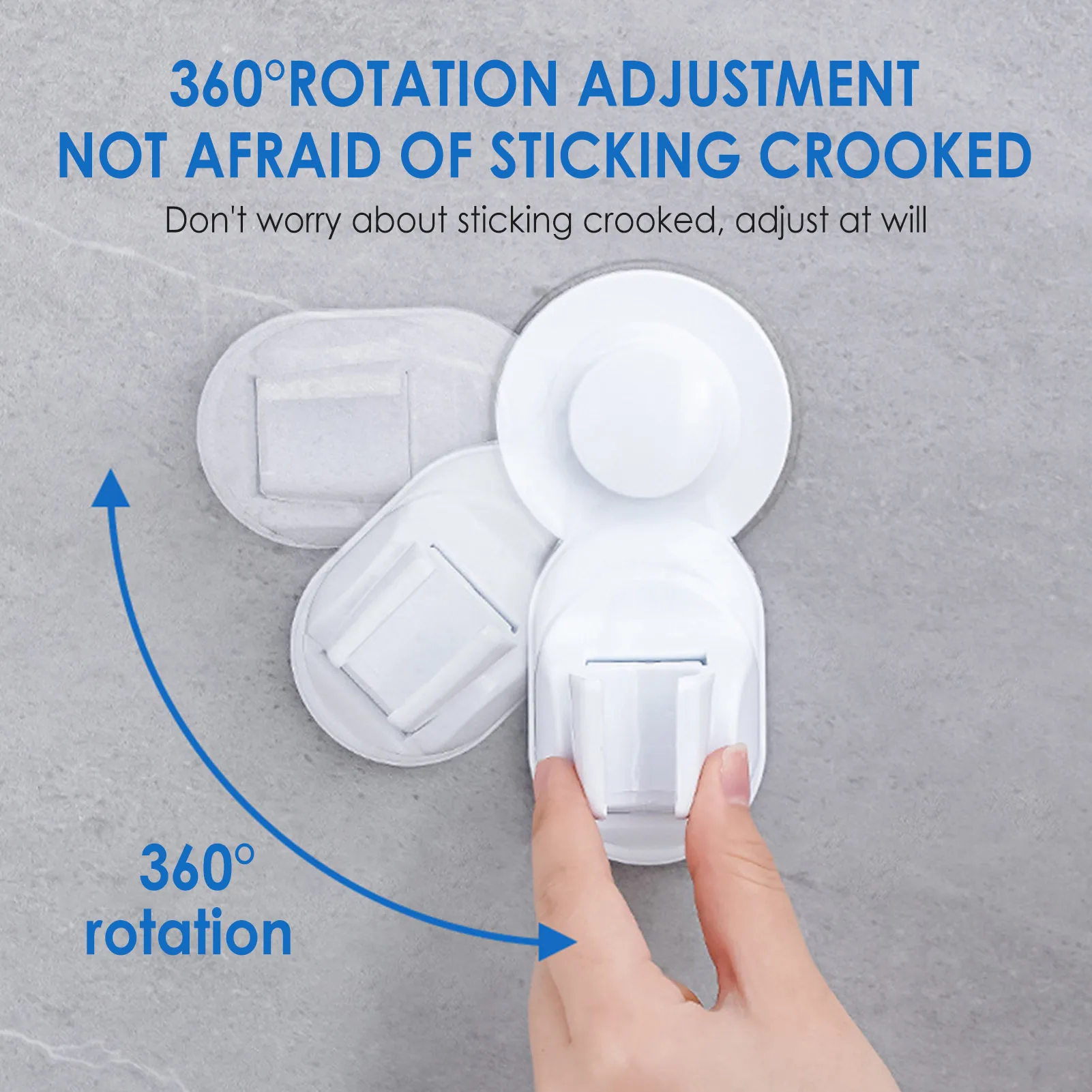 Регулируемая Базовая насадка для душевой лейки из полипропилена без перфорации