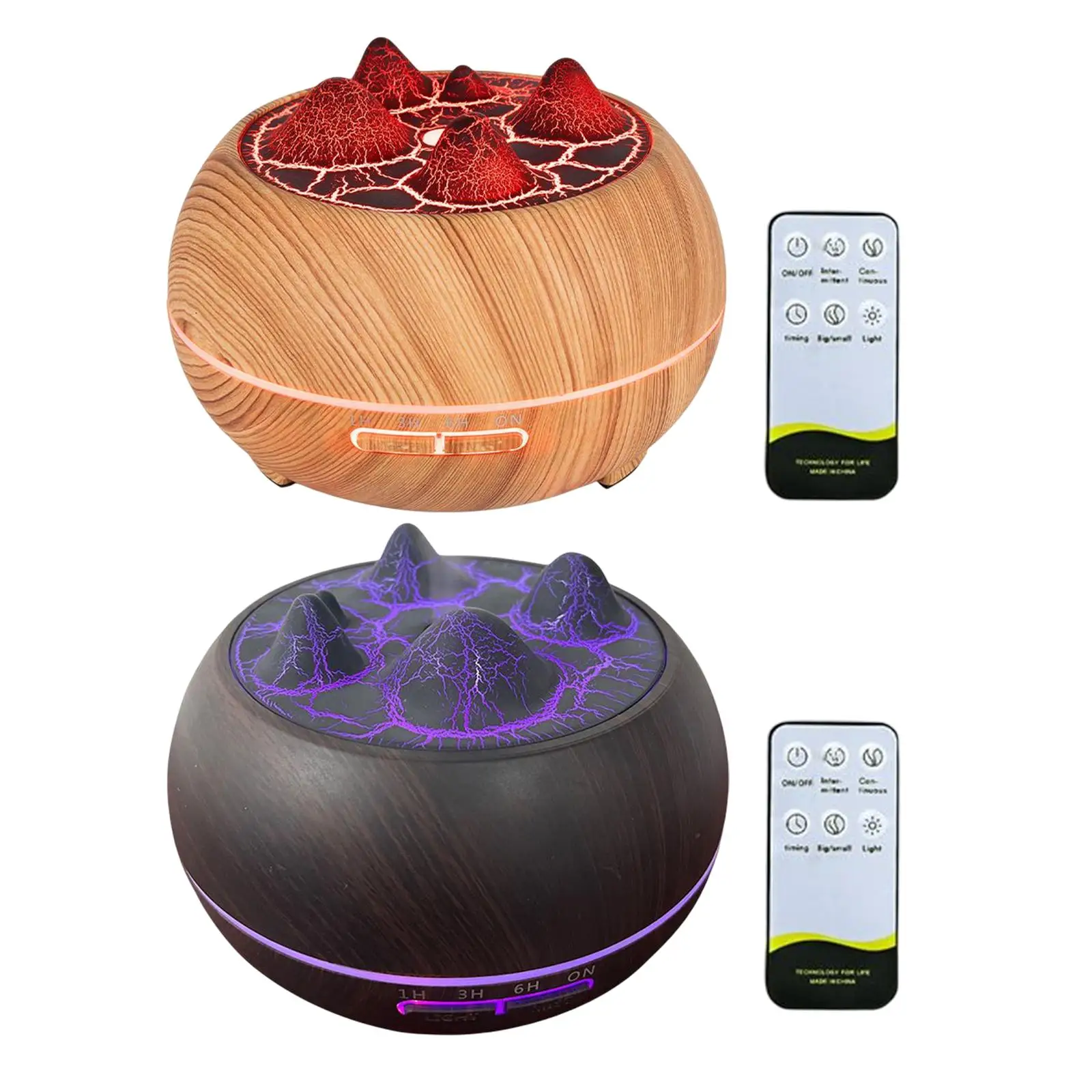 

Портативный увлажнитель воздуха, диффузор для эфирного масла, тихий ночник, фотографический таймер для гостиной, спальни, детской комнаты, дома, йоги