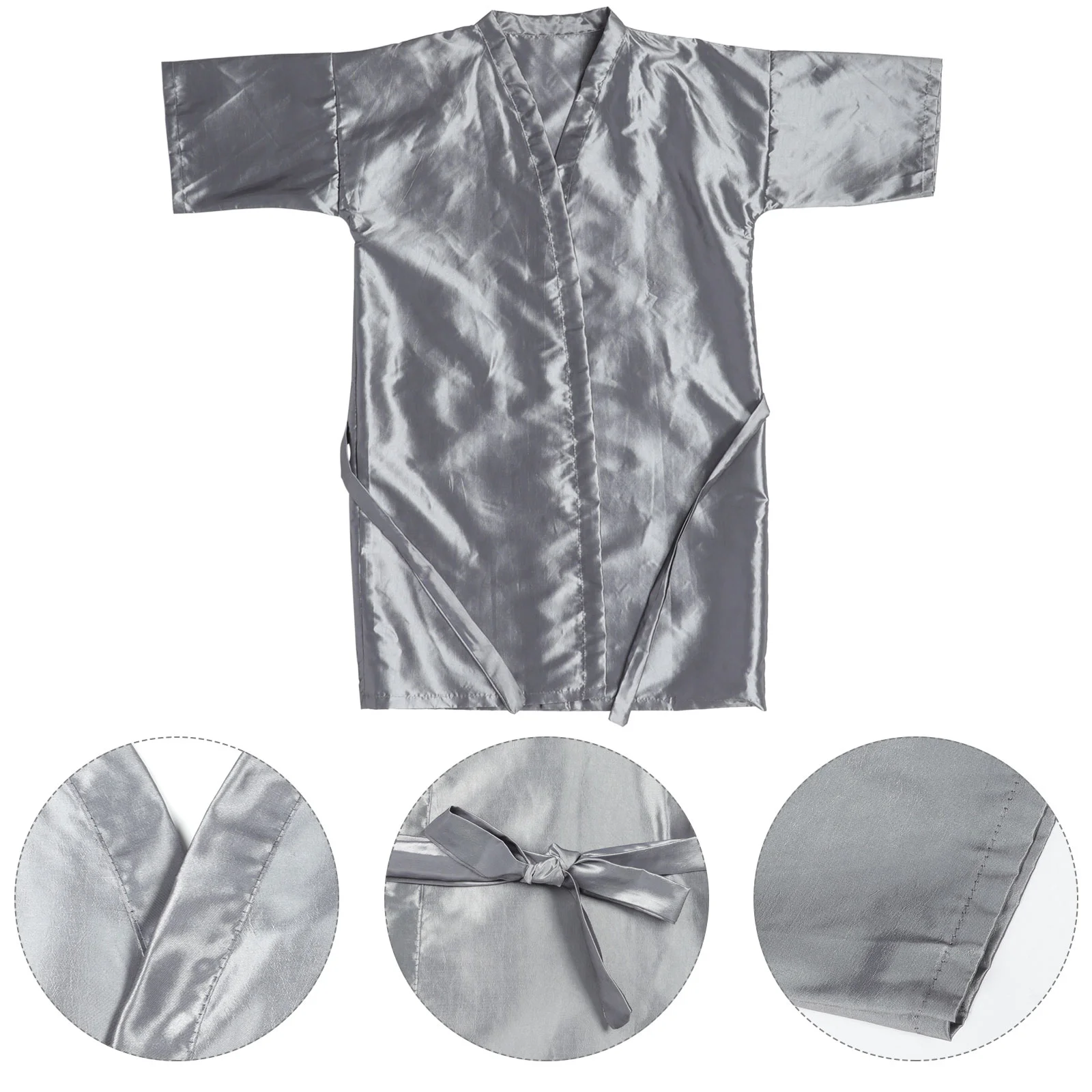 

Hairstyling Client Gown Salon Hairdressing Cape Hair Dyeing Gown Barbershop Robe Salon Client Gown Robes Cape