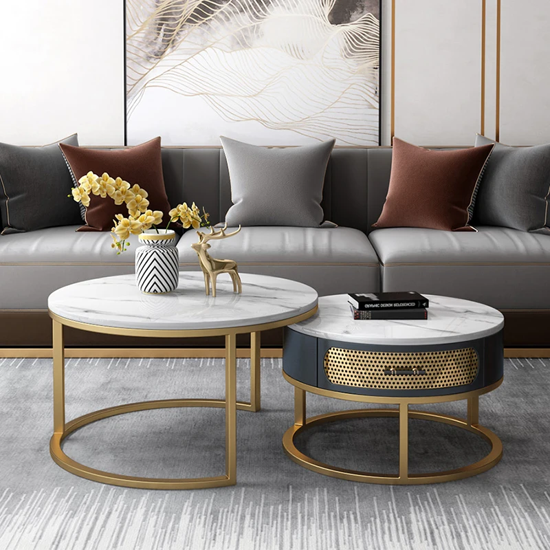 

Luxury Living Room Coffee Table Decoration Luxury Nordic Dinning Table Tea Bedroom Tavolino Da Salotto Sedentary Table