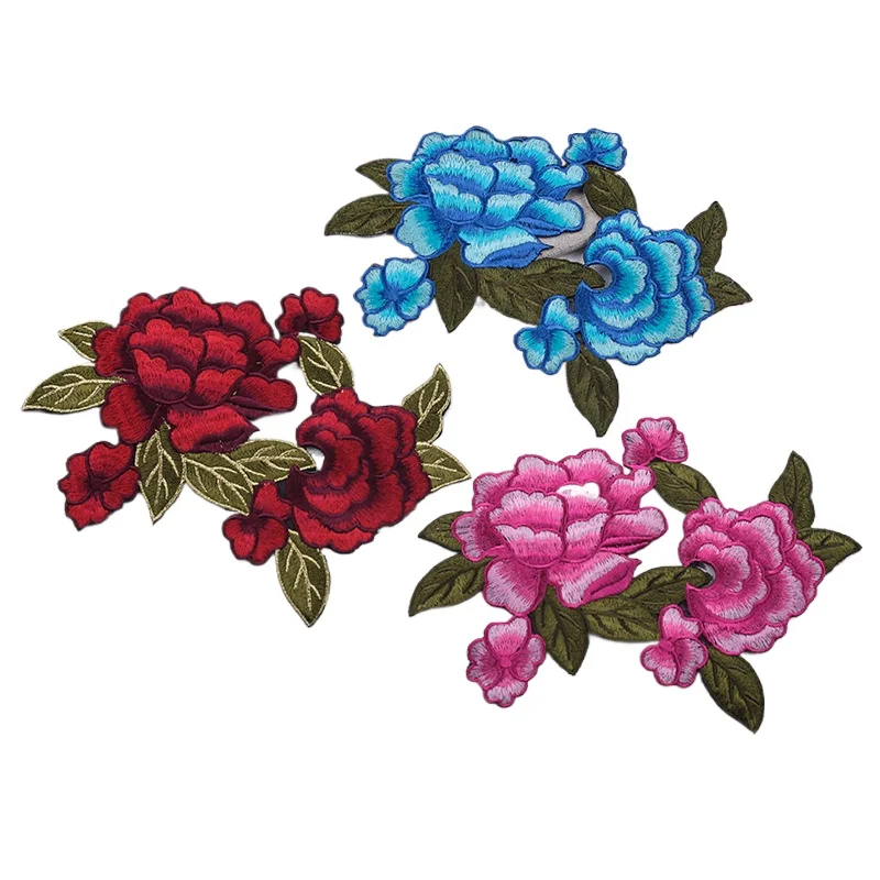 20 шт./партия нашивки с вышивкой