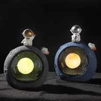 1 piece pack new exquisite galaxy astronaut home tabletop decoration small lamp living room decoration handicrafts