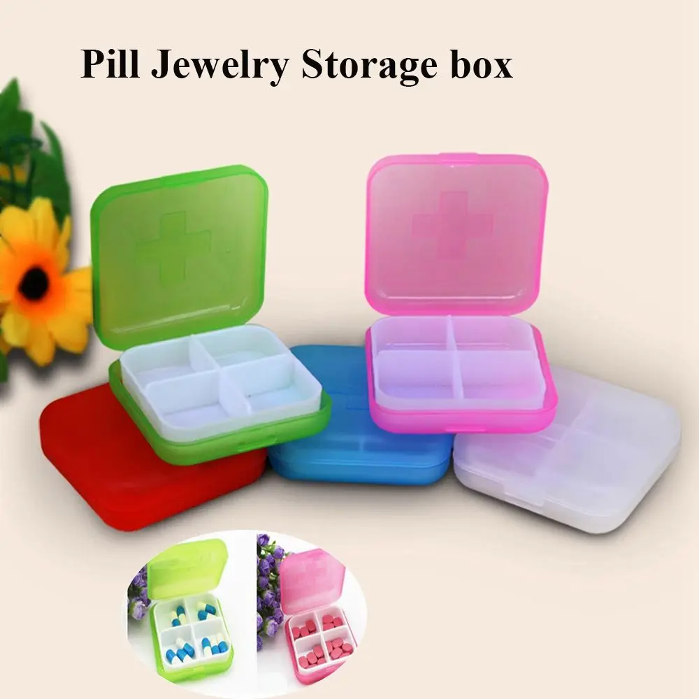

Square Plastic Transparent Storage Box Jewelry Beads Pills Jewelry Container Fishing Tools Accessories Box Organizer Case