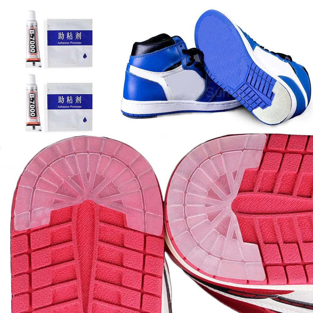 

Sole Protector for Sneakers Outsole Rubber Sole Replacement Insoles for Shoes Repair Sole Sticker Anti-Slip Grip Wear-resistant