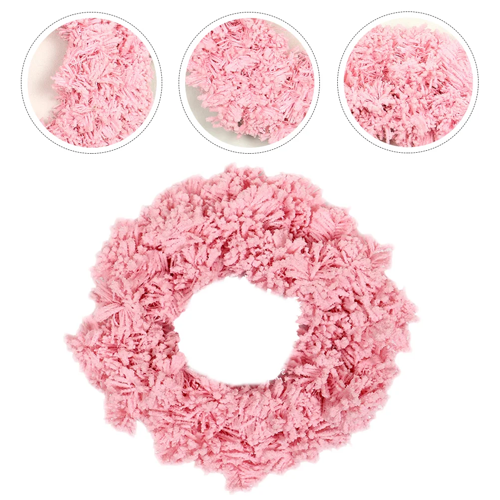 

Valentine Garland Wreath Wall Decoration Day Flower Mantel Door Front Ring S Floral Artificial Decor Party Wreaths Centerpiece