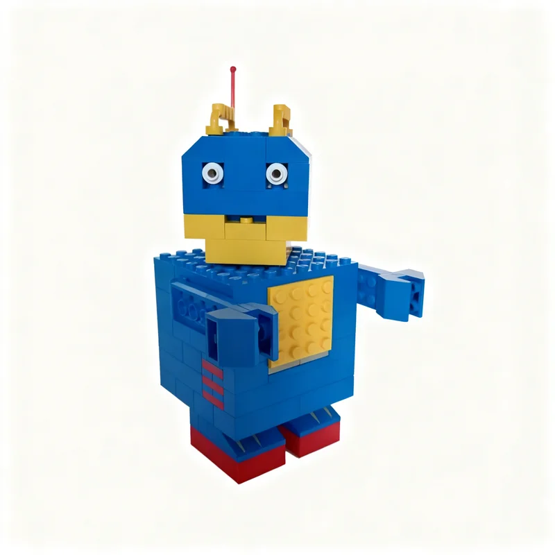 Фото 146 деталей MOC Freestyle 4153, модель робота, строительные блоки, креативная коллекция, художественные кирпичики, 3D-образование, подарок на день рождения, сборка своими руками. №3