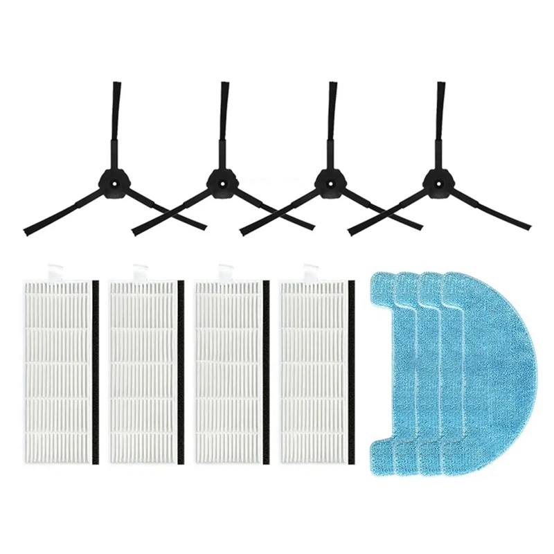 Для робота-пылесоса KITFORT KT-590 боковая щетка фильтр НЕРА насадка на швабру салфетка