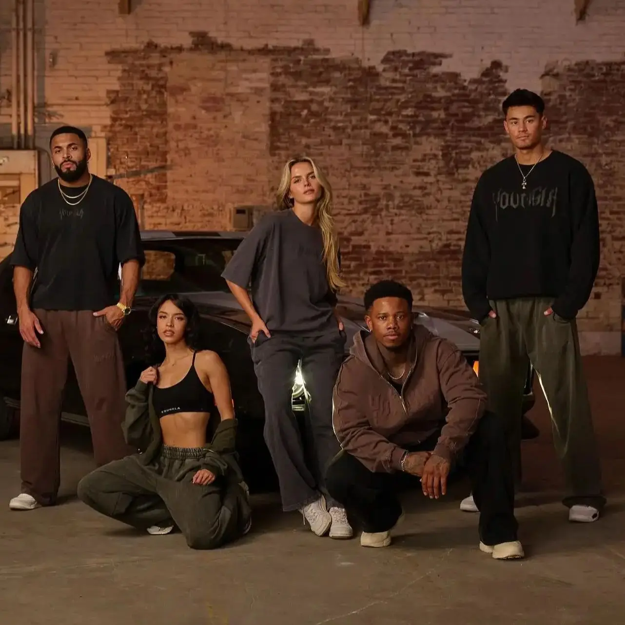 Американские осенние и зимние новые спортивные штаны для бега мужские