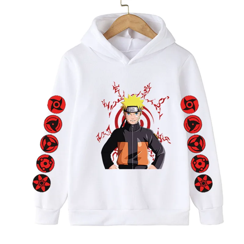 

Kids Hoodie Anime Narutos Sweatshirt Uzumaki Akatsuki Sakura Kakashi Sasuke Hinata Hyuga Harajuku Sweatshirts Boys Girls Clothe