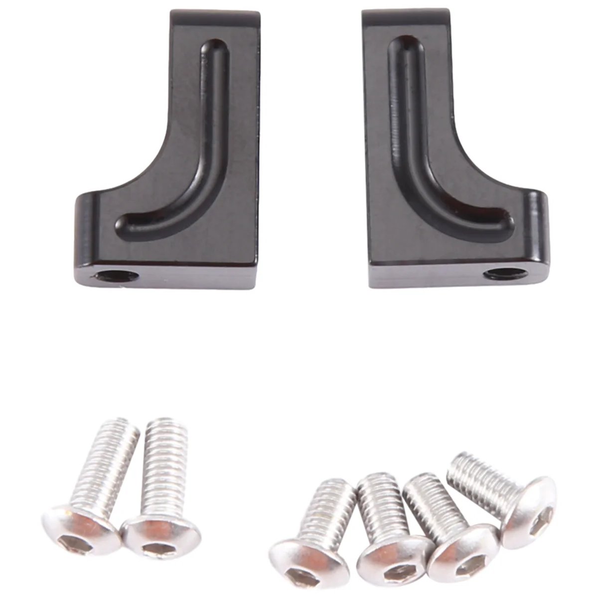 2 шт. металлическое сервокрепление для осевого SCX10 CC01 D90 1/10 RC гусеничного