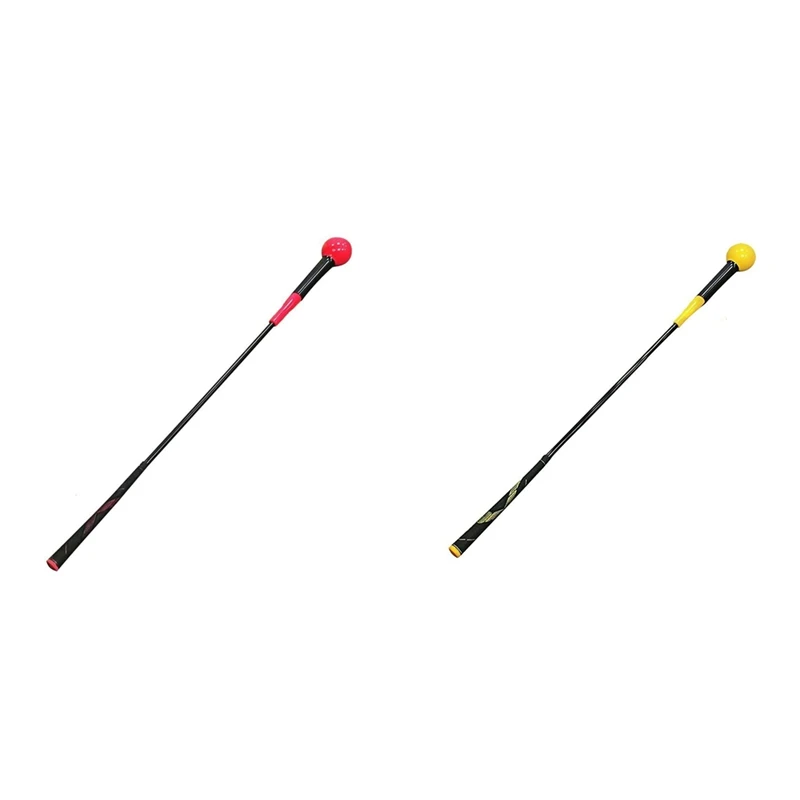 

40Inch Golf Swing Trainer Aid Indoor/Outdoor Swing Correction Practice For Chipping Improve Flexibility Tempo