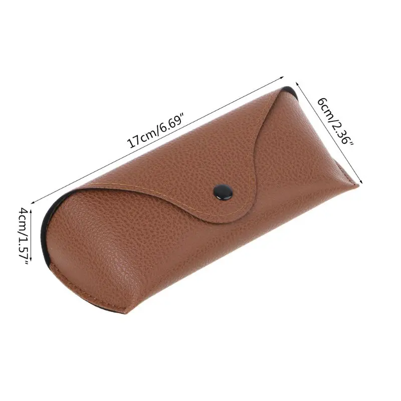 

Прочный кожаный футляр для очков солнцезащитных очков