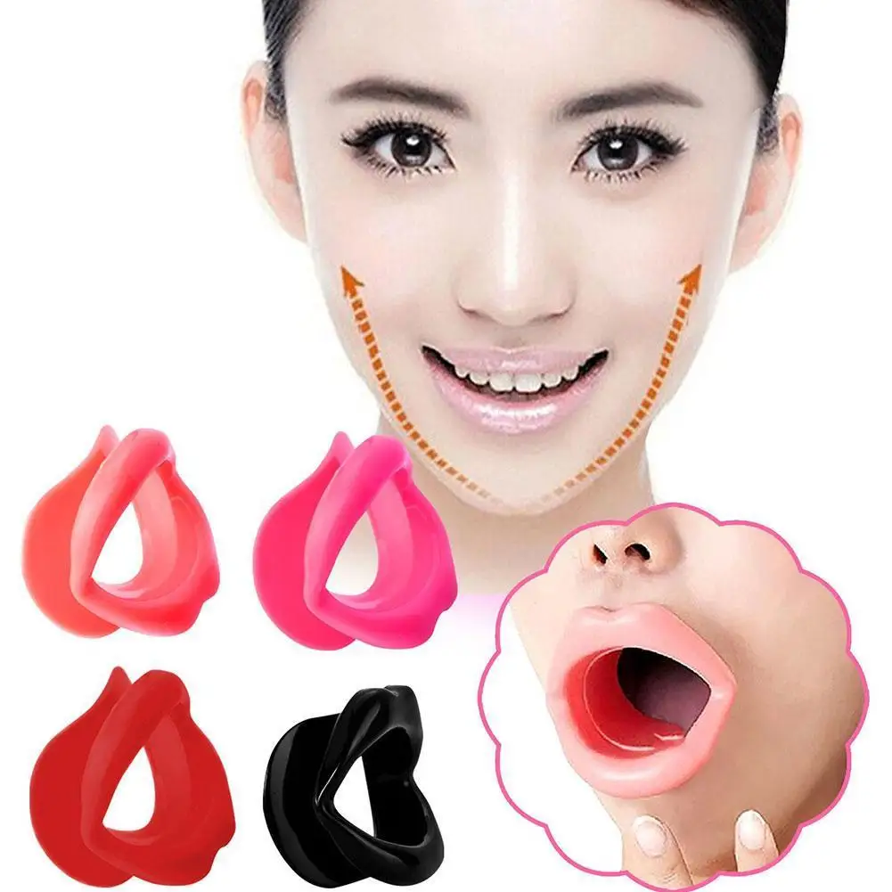

Smile Corrector Silicone Rubber Lip Trainer Face Slimmer Exercise Mouth Muscle Tightener Anti Wrinkle Mouth Massage Exercisers