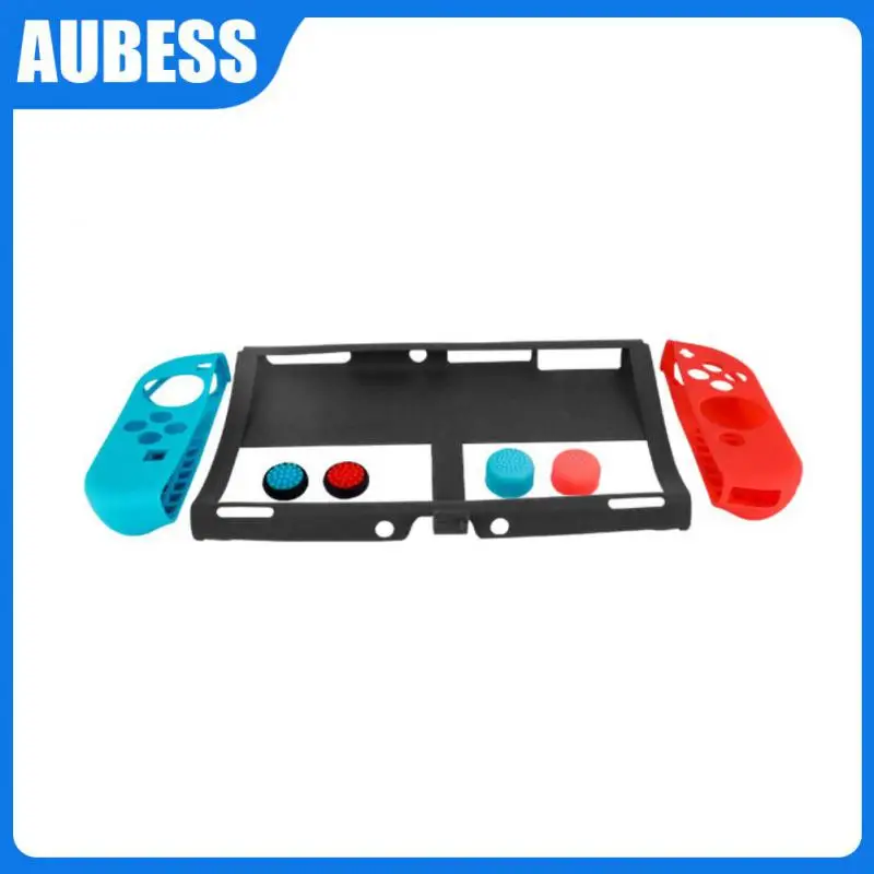 

Silicone Drop-proof Protective Case Comfortable Hand Feel Gaming Case From Bumps Host Case For Switch Oled Approx. 12×2.8×27.5cm
