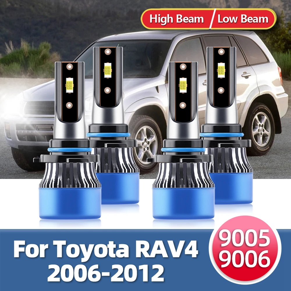 

LSlight LED Headlight 15000LM CSP Chip LED 110W 6500K Turbo Light 12V For RAV 4 Toyota RAV4 2006 2007 2008 2009 2010 2011 2012