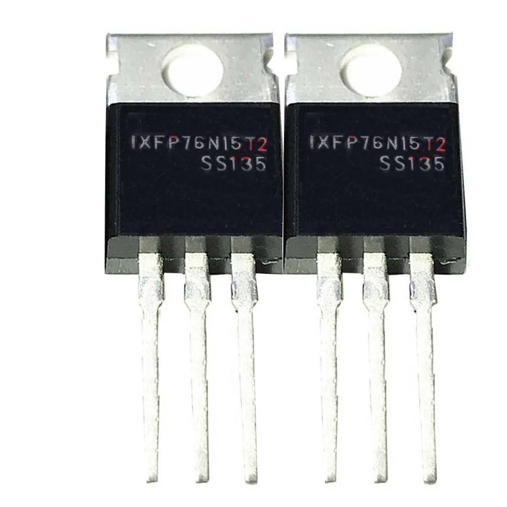 

10 PCS/lot IXFP76N15T2 new spot the TO - 220-150 v 76 a