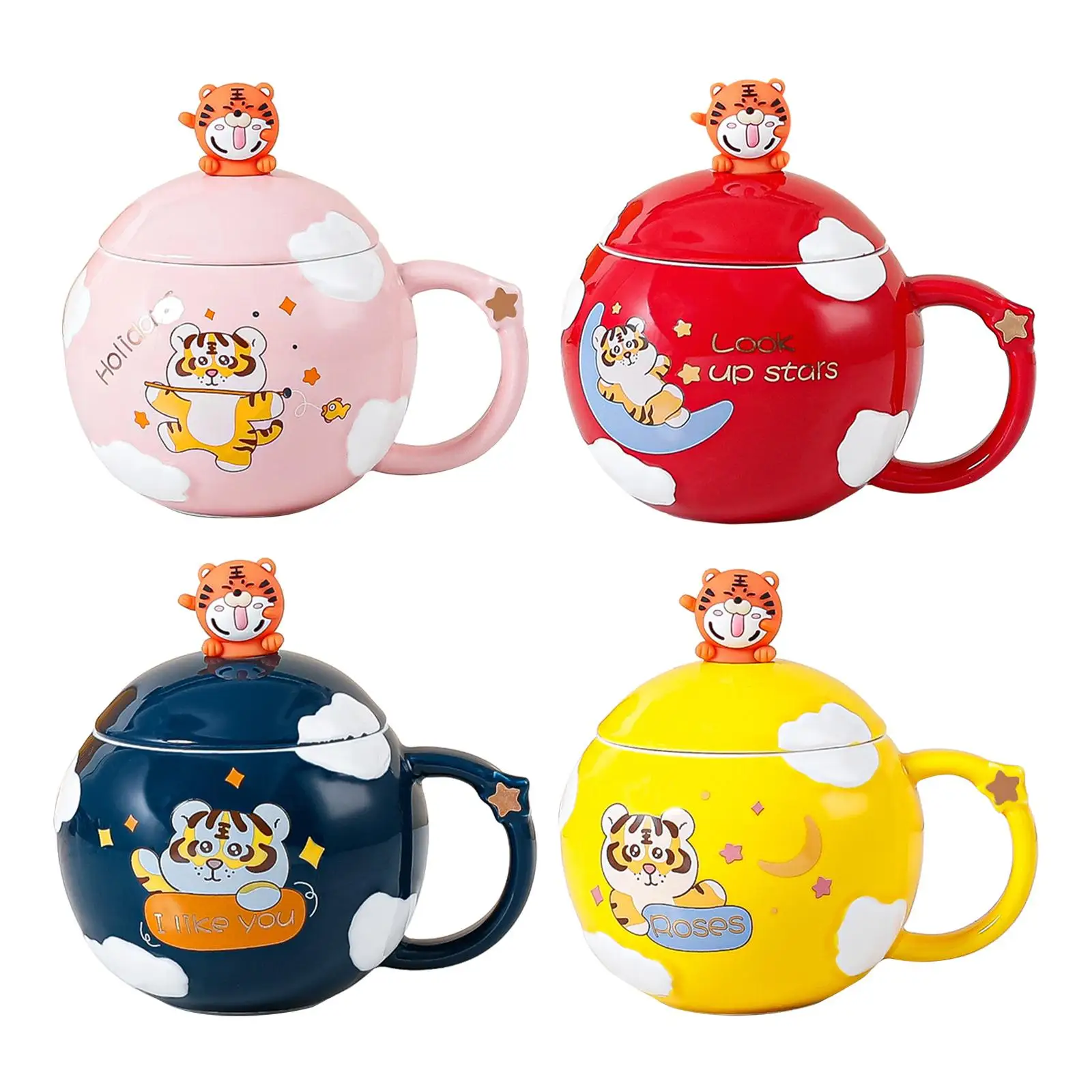 

Creative Coffee Mug, Cartoon Water Tea Cup Juice Milk Mugs Car Mug for Teens Women Men Kids Adults Birthday Gifts