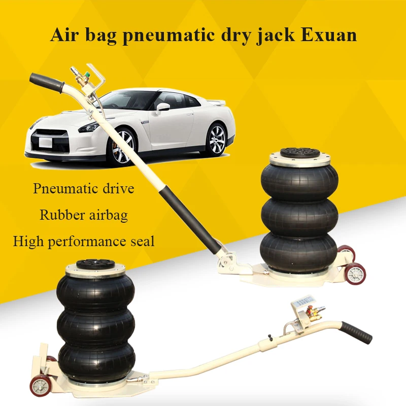 

Надувной домкрат, регулируемый на подставке 3 тонны, пневматический домкрат, подъемный домкрат, легкий и прочный пневматический домкрат, во...