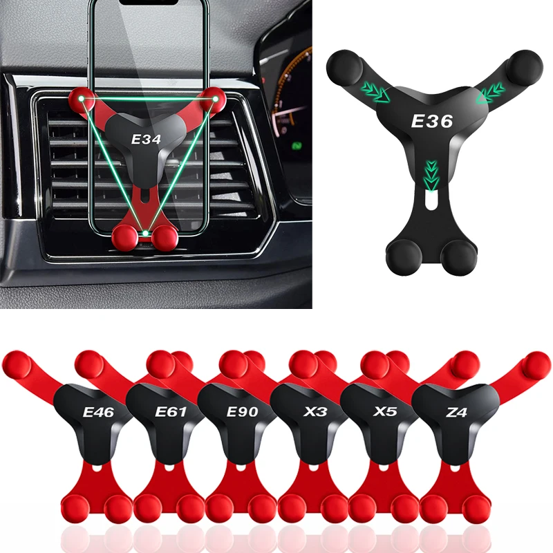 

Car Phone Holder Auto CellPhone Mounts GPS Stand Car Bracket for BMW M Performance Power X1 X3 X5 X6 E84 E83 F25 M3 E90 E91 E60