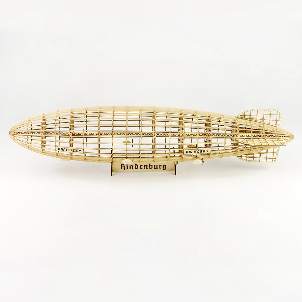 Фото Модель дирижабля AEO LZ-129 Hindenburg Zeppelin, масштаб 1:408, из бальзы, набор для самостоятельной сборки, 3D-модель для статической демонстрации, самолет №3