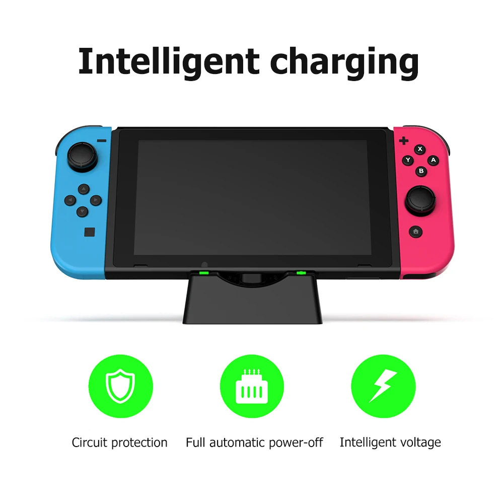 Controller Gamepad Charging Accessories Stand Station Holder for NS/Switch OLED/Switch Lite Game Console images - 6