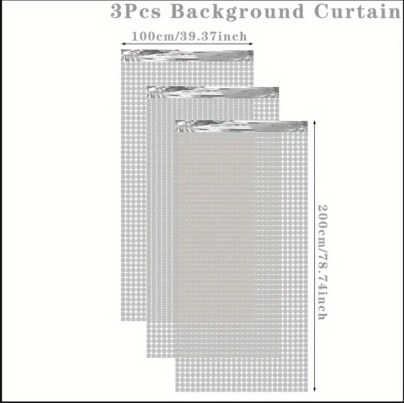 

Блестящая шелковая занавеска для фотозон