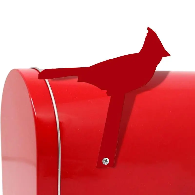 

Сменный флаг для почтового ящика, фотофлаг для замены с красным рисунком птицы, колибри, маленькие деревья и попугай