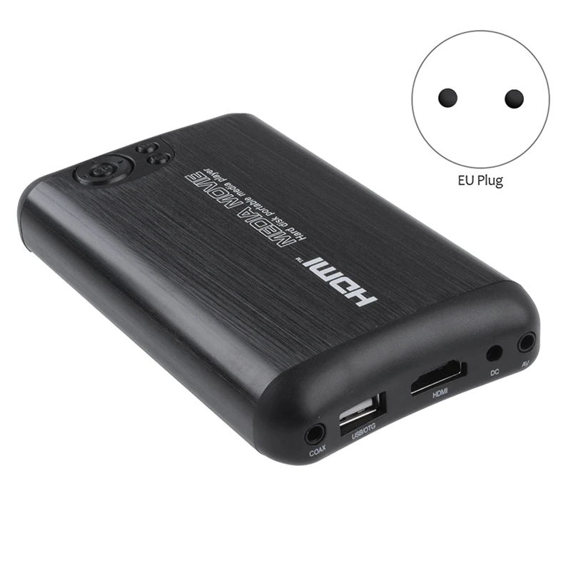 2.5Inch SATA Media Player Hdd 1080P USB3.0 External With VGA SD Support H.264 RMVB WMV |