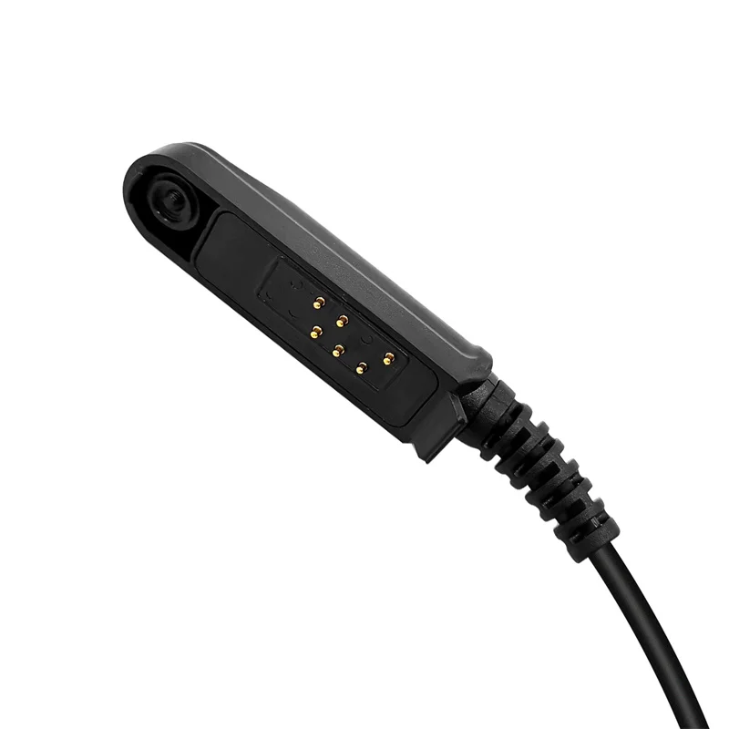 10pack lot air tube UV-9R BF-9700 BF-A58 GT-3WP R760 UV-5RWP uv 9r pro plus accessory ptt mic earpiece for baofeng walki talkie