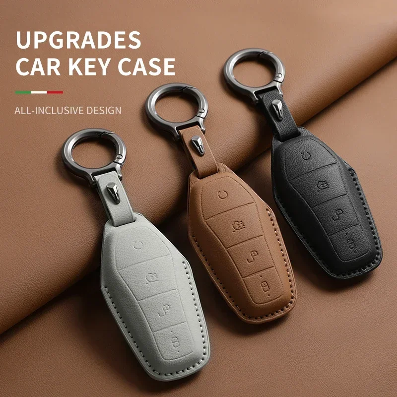 Чехол для автомобильного ключа держатель BYD Han Ev Tang Dm Qin PLUS Song Pro MAX Yuan Dolphin E2