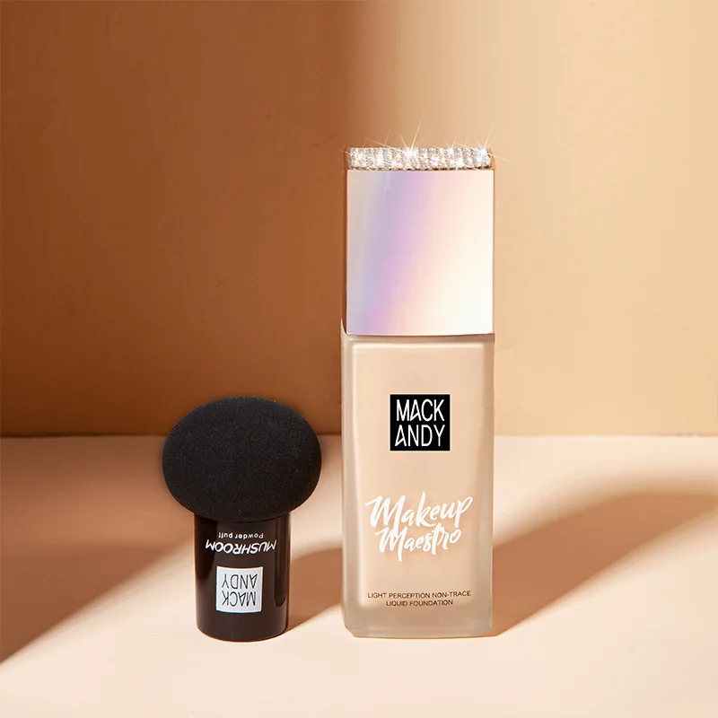 

Набор жидкой основы для макияжа, легкий деликатный длительный контроль жирности, Питательный BB-крем с грибочками, косметика