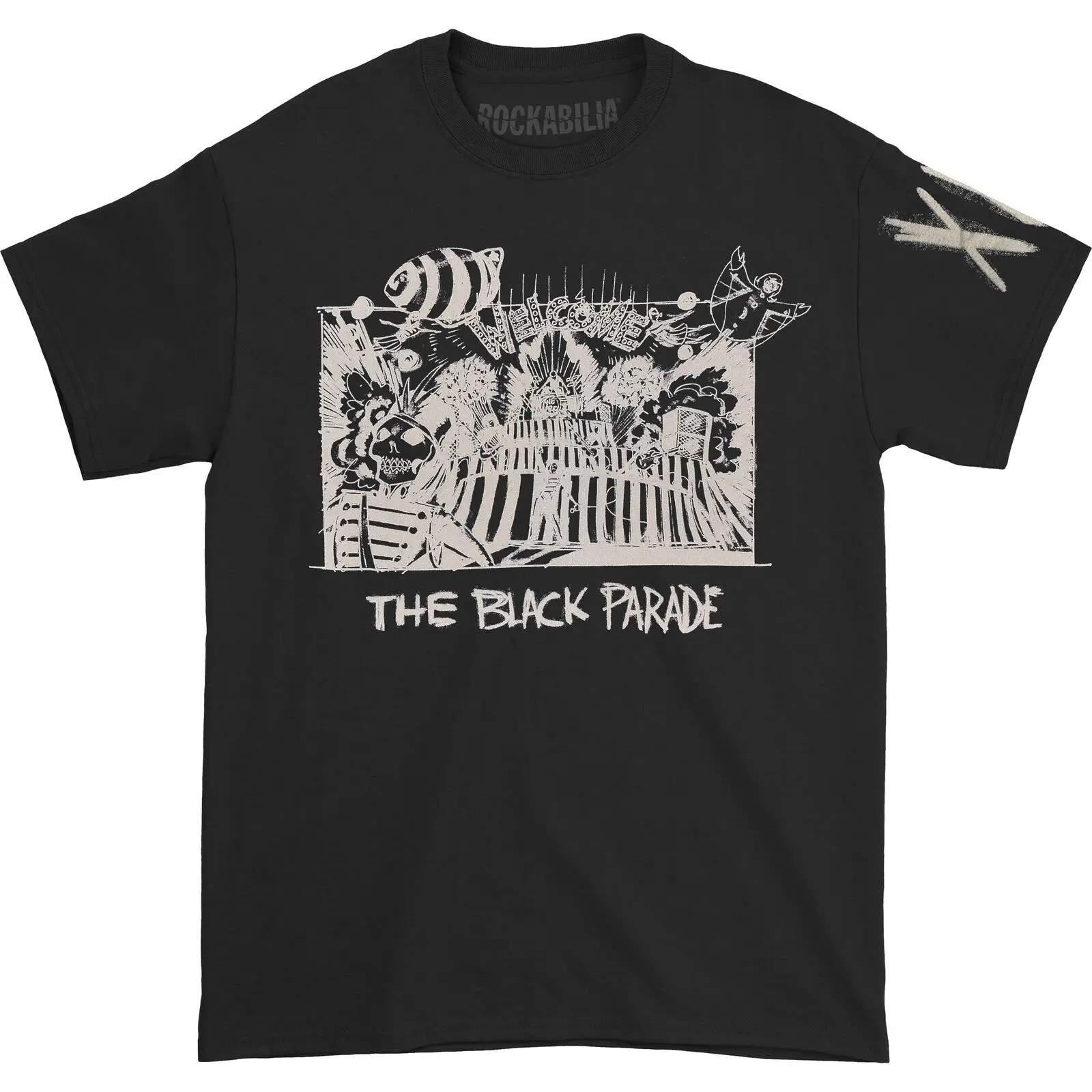 Мужская облегающая футболка с надписью My Chemical Romance XV