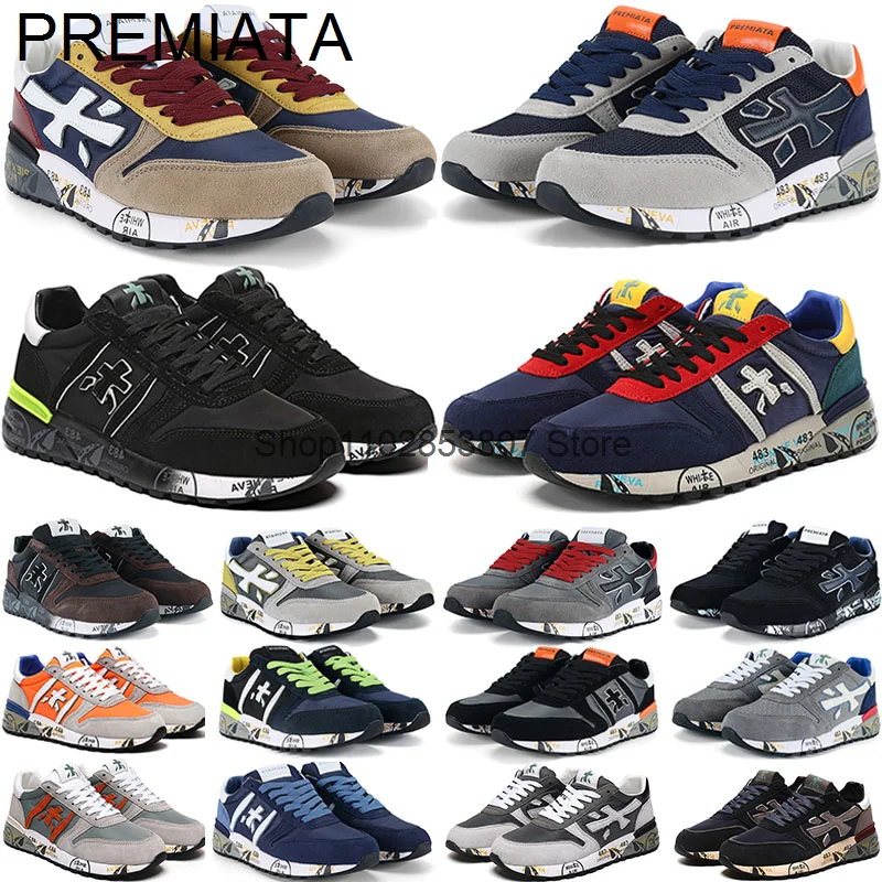 

Premiata Outlet Shoes Men Sneakers Running Shoes Cedar Mick Sneaker Leathers Heritage Shoe Workout Cross Training