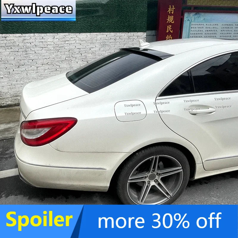 

Спойлер для Mercedes W218 2011-2016 CLS 260 300 350 400, АБС-пластик, спойлер на крышу заднего окна, комплект кузова, аксессуары