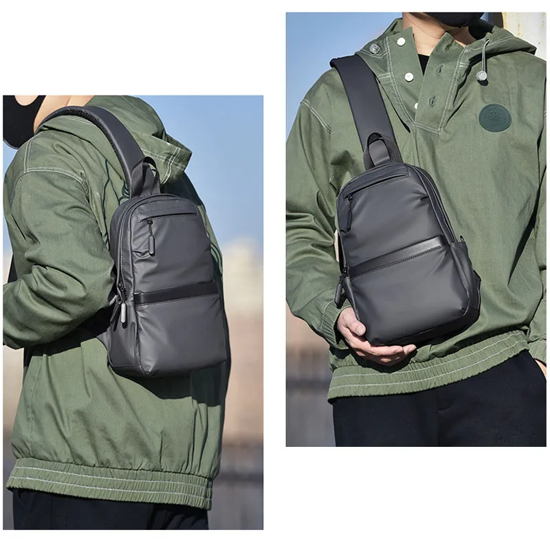 Men chest bag new fashion one shoulder Leisure Trend Outdoor Sports Multi Functional Crossbody Bag 2023 Casual European bag