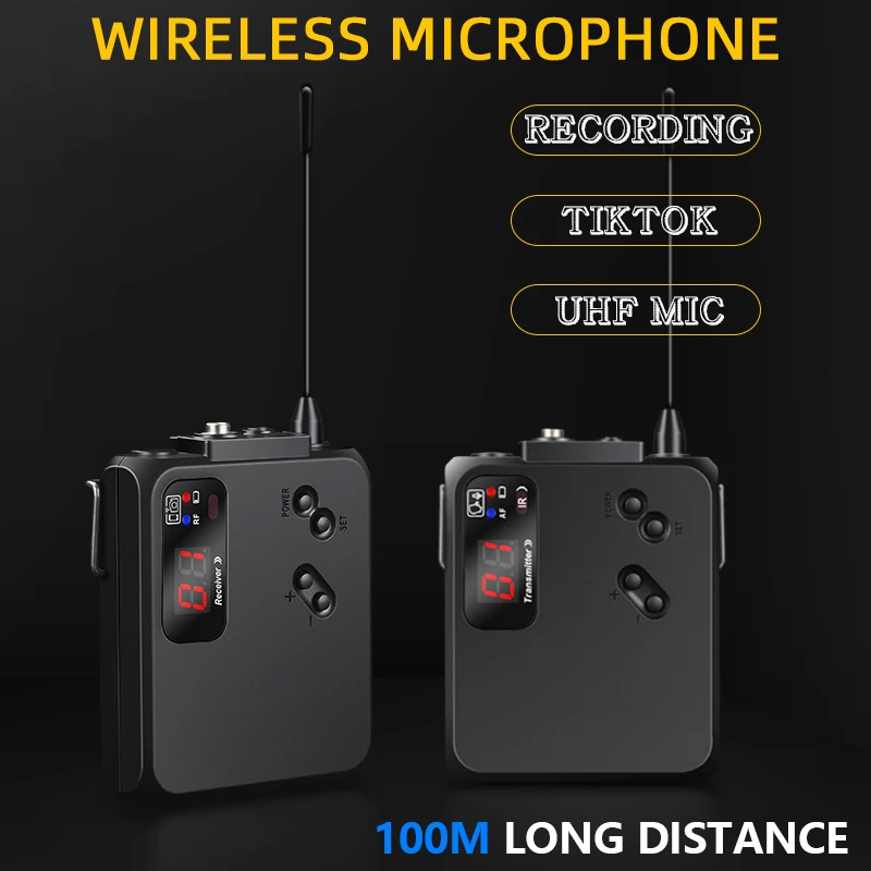 Микрофон Воротник Новая форма петличный лацкан беспроводные микрофоны для