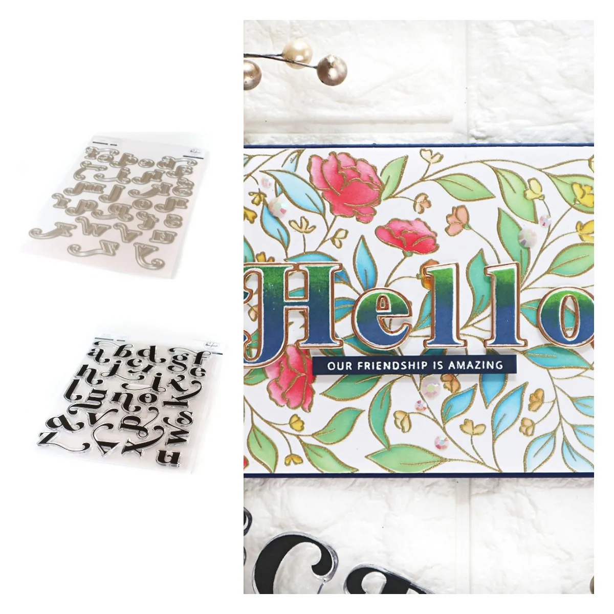 

Штампы и штампы с надписью, Новое поступление 2022, Яркий Декоративный трафарет, тиснение, шаблон, сделай сам, поздравительная открытка ручной...