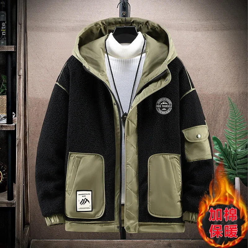 160 кг большие размеры 11XL уличная зимняя модная одежда на молнии стильная