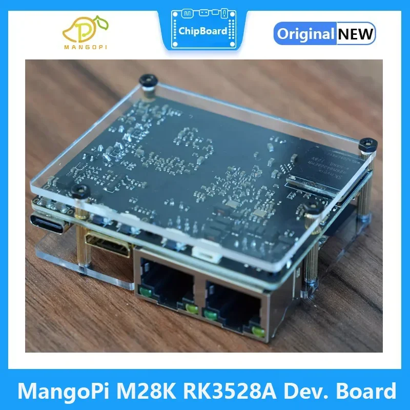 Плата MangoPi M28K RK3528A Высокопроизводительная двухгигабитная маршрутизация Wi-Fi6