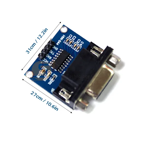 5 шт. модуль преобразователя RS232 в TTL COM плата последовательного порта MAX3232 MAX232CSE