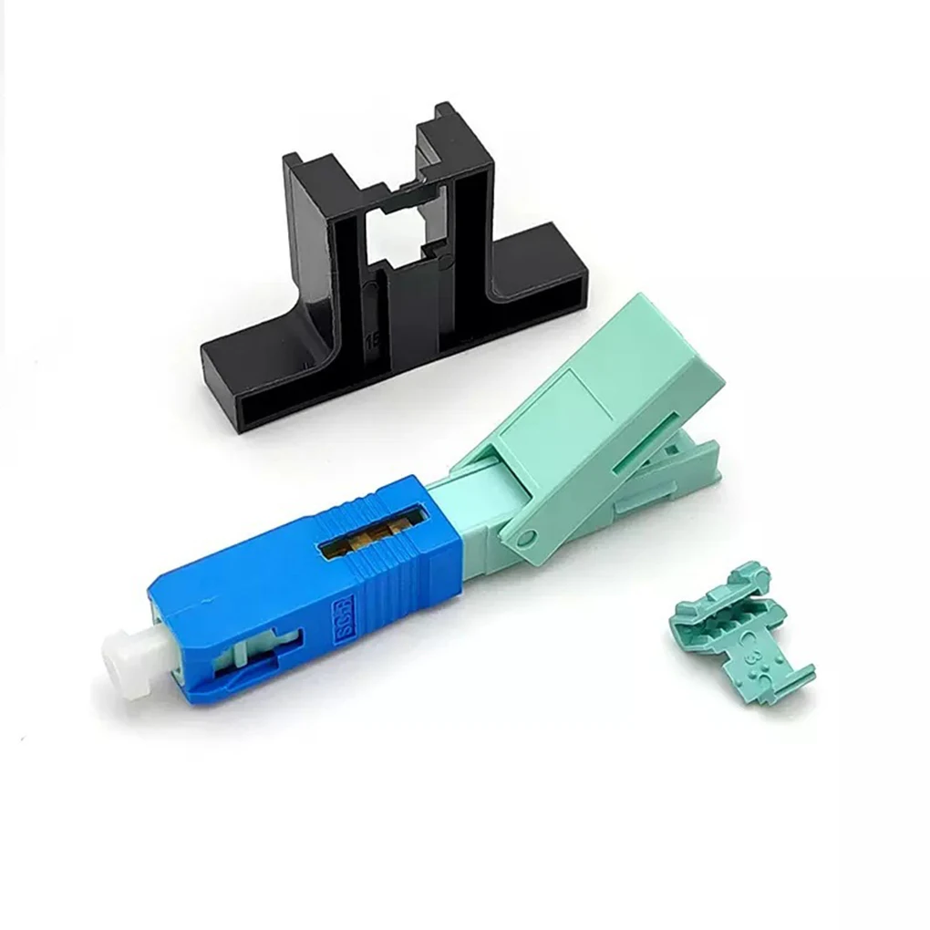 

50 Pieces Fiber Optic Coupler Office Optical Adapter