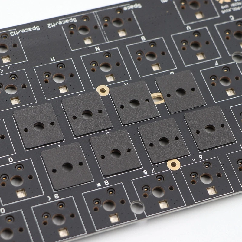 

Y9RF Mechanical Keyboard Switch Pads Shaft Buffer PORON Foam Pads Hot Plug / Solder Version 120PCS Per Pack